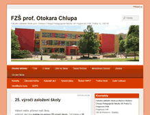 Tablet Screenshot of fzs-chlupa.cz